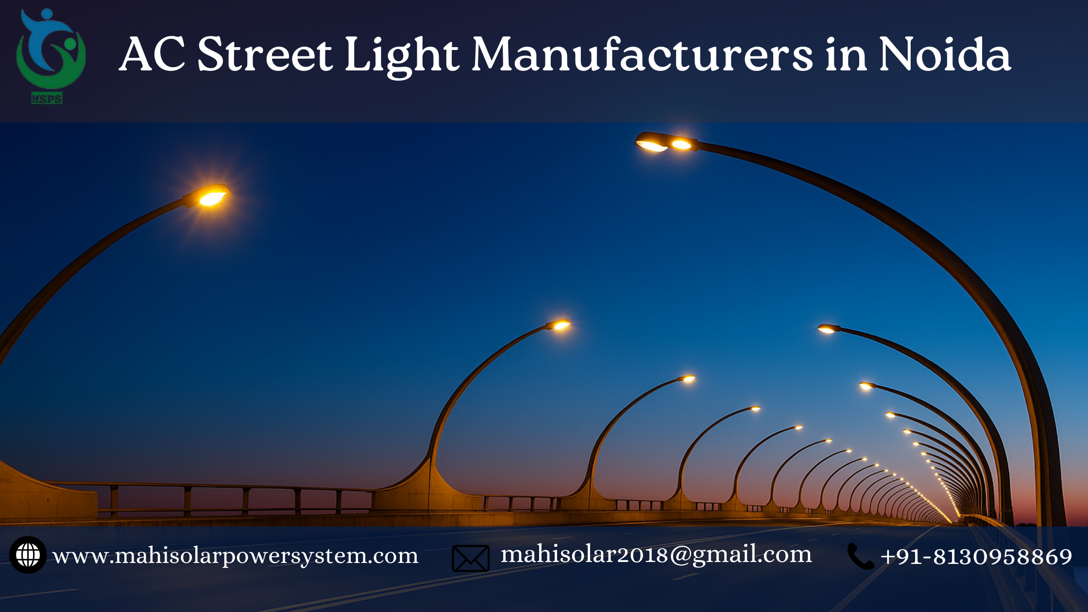 AC Street Light Manufacturers in Noida