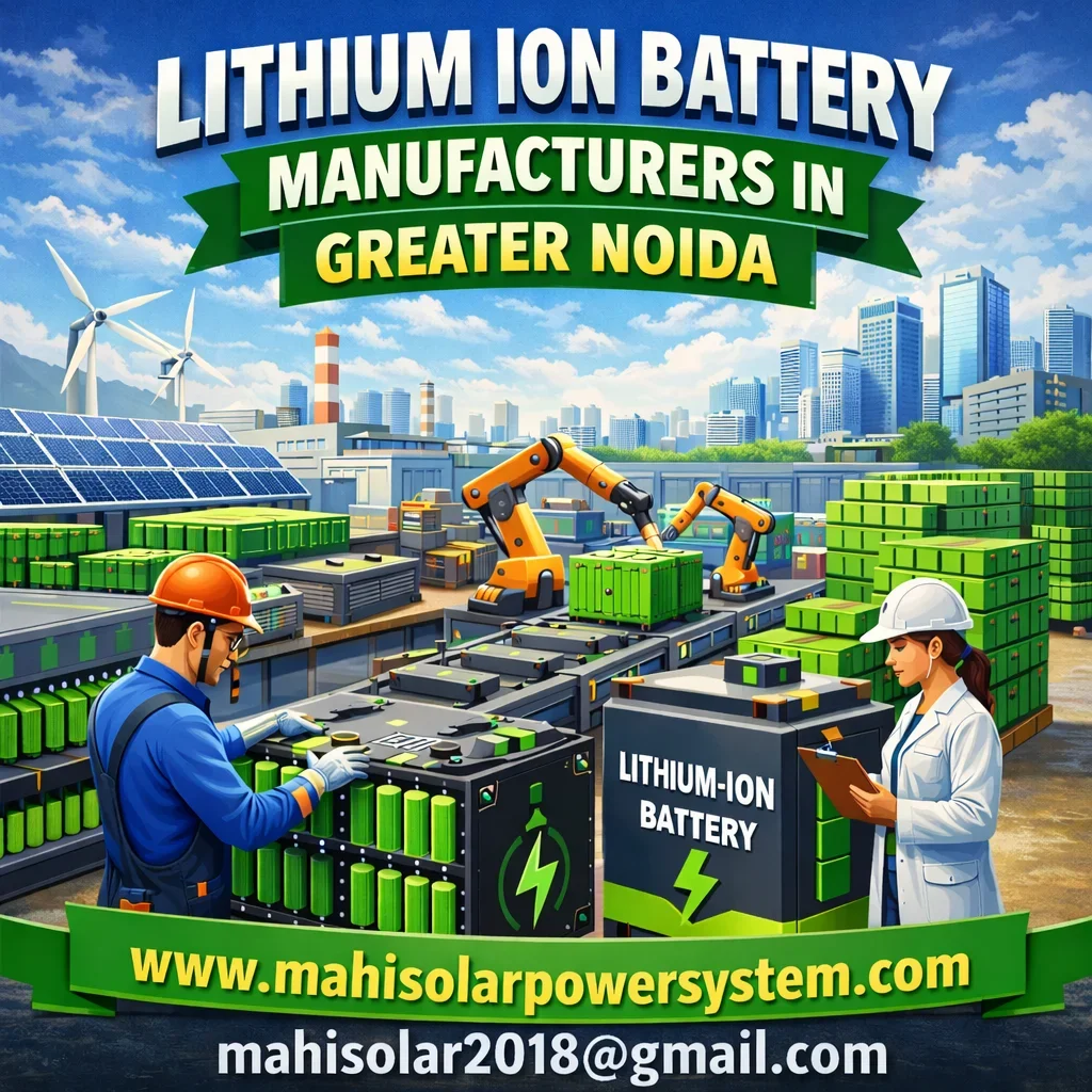 Lithium Ion Battery Manufacturers in Greater Noida